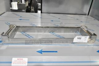 BRAND NEW SCRATCH AND DENT! Assure 190GRFP24 Universal 24" Griddle Condiment / Ingredient Rail