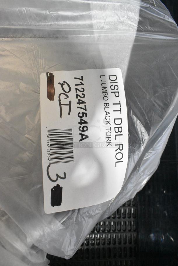 2 BRAND NEW SCRATCH AND DENT! Tork 712247549A Poly Wall Mount Toilet Paper Dispenser. 2 Times Your Bid! - Image 5 of 5