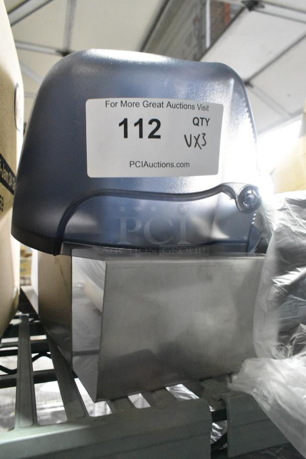 3 BRAND NEW SCRATCH AND DENT! Items Including Scotsman KHOLDER Stainless Steel Scoop Holder, 271436407 Carlisle 436407 Spectrum 64 oz. Clear Polycarbonate Utility Scoop, San Jamar Poly Wall Mount Toilet Paper Dispenser. 3 Times Your Bid! - Image 2 of 8