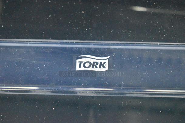 BRAND NEW SCRATCH AND DENT! Tork Poly Wall Mount Toilet Paper Dispenser - Image 4 of 4