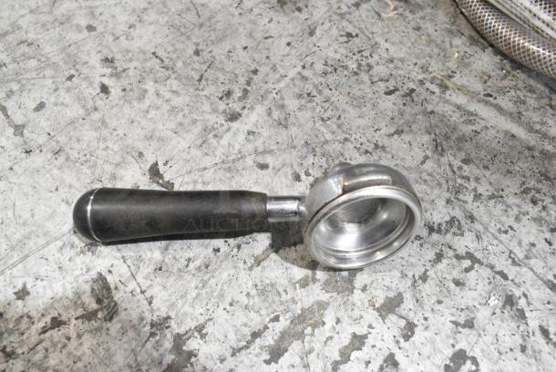 Faema Giugiaro Design Stainless Steel Commercial Countertop 2 Group Espresso Machine w/ Portafilter and 2 Steam Wands. 208 Volts, 1 Phase. - Image 3 of 12