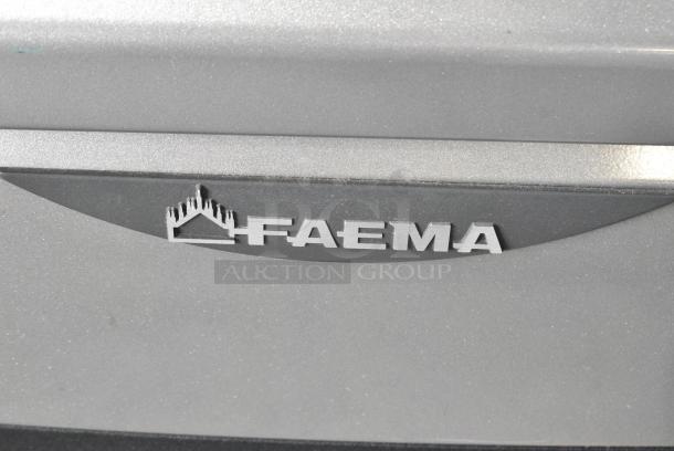 Faema Giugiaro Design Stainless Steel Commercial Countertop 2 Group Espresso Machine w/ Portafilter and 2 Steam Wands. 208 Volts, 1 Phase. - Image 8 of 12