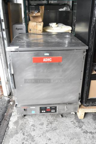 Winston CVap B Series HC4009GE Stainless Steel Commercial Heated Holding Cabinet on Commercial Casters. 120 Volts, 1 Phase. Cannot Test - Unit Needs New Power Switch