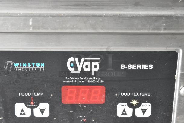 Winston CVap B Series HC4009GE Stainless Steel Commercial Heated Holding Cabinet on Commercial Casters. 120 Volts, 1 Phase. Cannot Test - Unit Needs New Power Switch - Image 2 of 7
