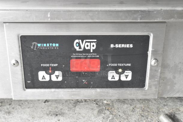 Winston CVap B Series HC4009GE Stainless Steel Commercial Heated Holding Cabinet on Commercial Casters. 120 Volts, 1 Phase. Cannot Test - Unit Needs New Power Switch - Image 3 of 7