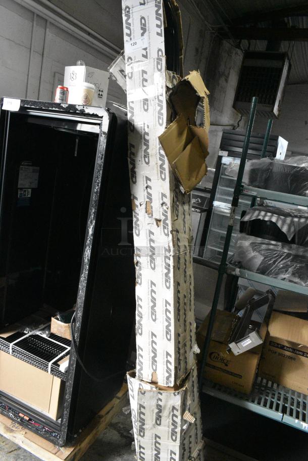 BRAND NEW IN BOX! Lund 23090908 15-18 Ford F-150 SuperCrew 3in. Round Bent Steel Nerf Bars - Image 2 of 5