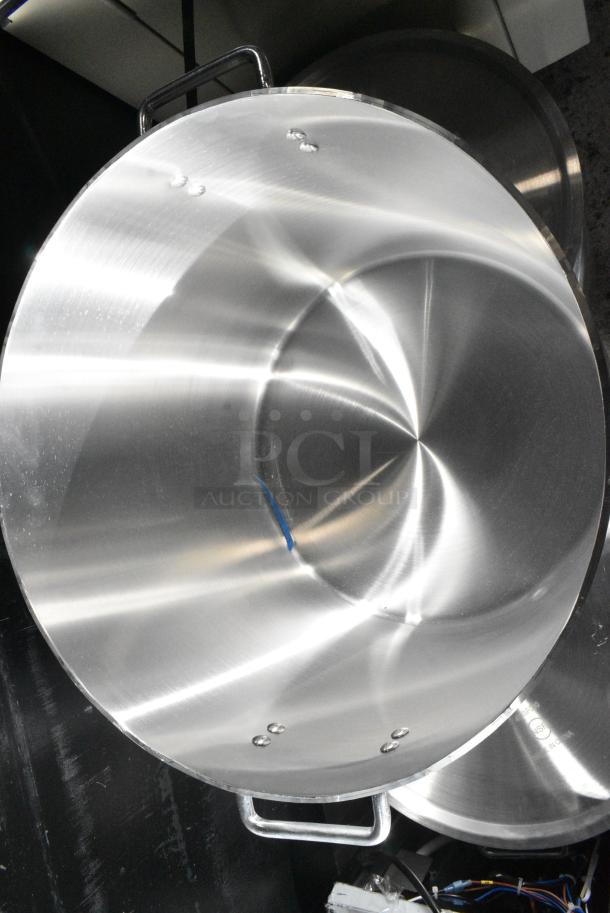 3 BRAND NEW SCRATCH AND DENT! Choice 471SP80QTHD 80 Qt. Heavy Weight Aluminum Stock Pot. 3 Times Your Bid! - Image 3 of 5
