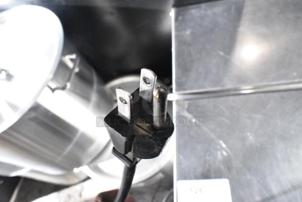 Uline H-959 Metal Semi Automatic Poly Strapping Machine on Commercial Casters. 115 Volts, 1 Phase. Tested and Working! - Image 6 of 8