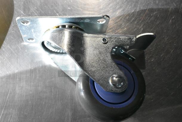 BRAND NEW SCRATCH AND DENT! Lot of 16 BM176BINCSTFXD Commercial Casters. - Image 5 of 6