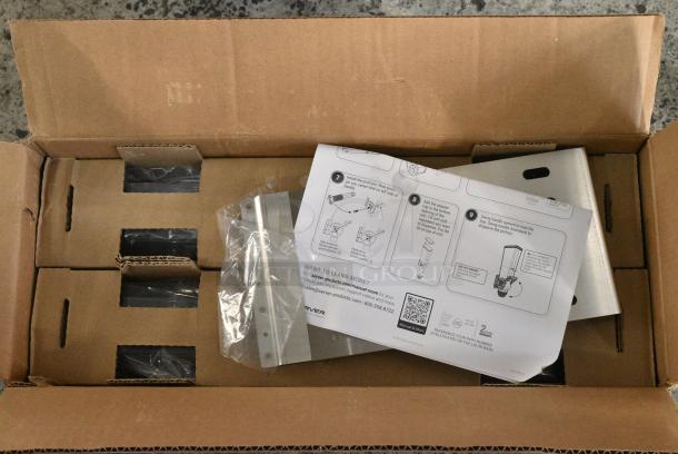 BRAND NEW SCRATCH AND DENT! 7188760  Server SlimLine Wall-Mount 2 Liter Double Canister Dry Food and Candy Dispenser 88760 - Image 3 of 4