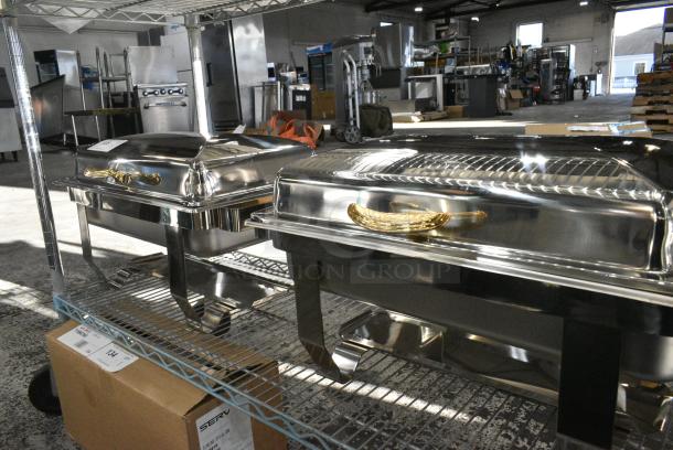2 BRAND NEW SCRATCH AND DENT! Stainless Steel Chafer. 2 Times Your Bid! - Image 1 of 4