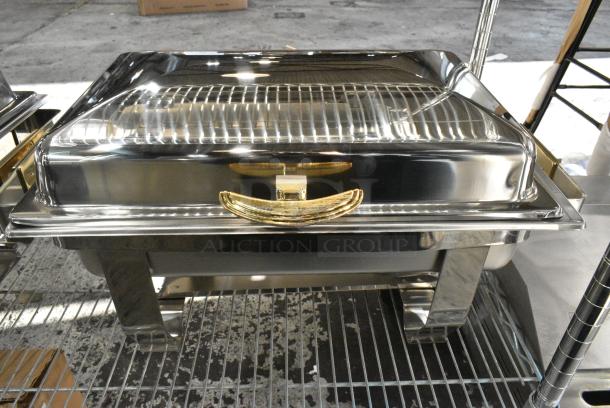2 BRAND NEW SCRATCH AND DENT! Stainless Steel Chafer. 2 Times Your Bid! - Image 2 of 4