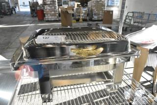 BRAND NEW SCRATCH AND DENT! Stainless Steel Chafer.