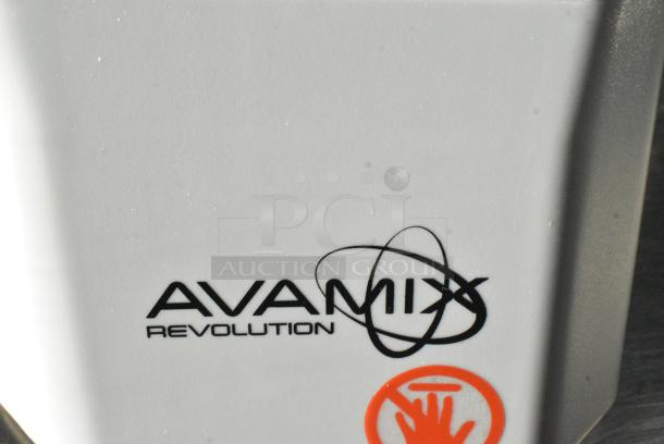 BRAND NEW SCRATCH AND DENT! AvaMix Metal Commercial Countertop Food Processor w/ Grating and Slicing Blades. - Image 3 of 6