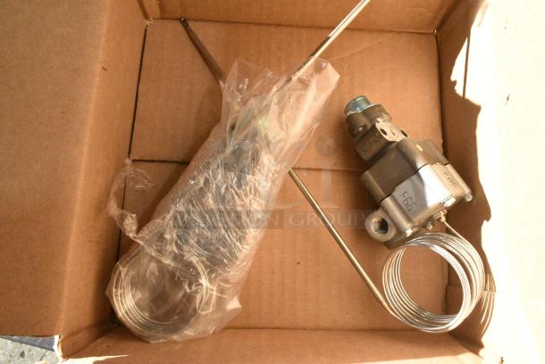 BRAND NEW SCRATCH AND DENT! 683BJWA25PBD0148 Robertshaw BJWA25PBD-01-48 Gas Thermostat; Type BJWA; Temperature 0-500 Degrees Fahrenheit; 48" Capillary - Image 4 of 8