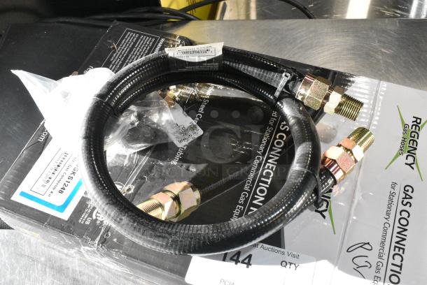 BRAND NEW SCRATCH AND DENT! 600GHS1248 Regency 48" Stationary Gas Connector Hose - 1/2" - Image 1 of 5