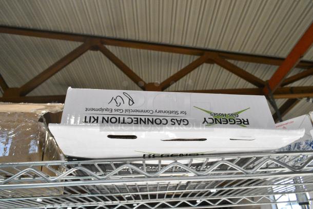 BRAND NEW SCRATCH AND DENT! 600GHS1248 Regency 48" Stationary Gas Connector Hose - 1/2" - Image 3 of 5