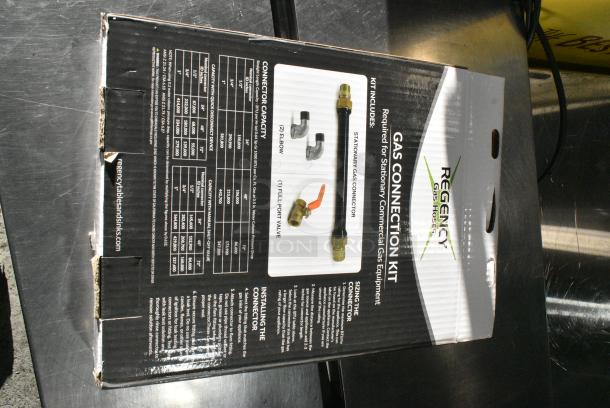 BRAND NEW SCRATCH AND DENT! 600GHS1248 Regency 48" Stationary Gas Connector Hose - 1/2" - Image 4 of 5