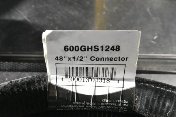 BRAND NEW SCRATCH AND DENT! 600GHS1248 Regency 48" Stationary Gas Connector Hose - 1/2" - Image 5 of 5