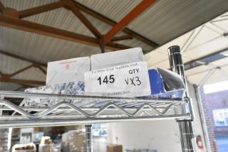 3 BRAND NEW SCRATCH AND DENT! Items Including 510B0107J T&S B-0107-J 1.07 GPM Pre-Rinse Spray Valve and 2 ABB Units. 3 Times Your Bid!