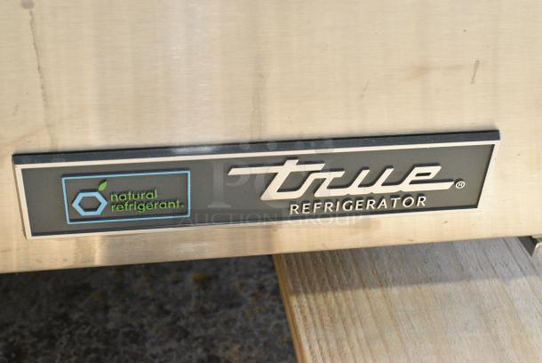 BRAND NEW SCRATCH AND DENT! 2024 True TSSU-72-30M-B-ST-HC Stainless Steel Commercial Sandwich Salad Prep Table Bain Marie Mega Top. 115 Volts, 1 Phase. Tested and Powers On But Does Not Get Cold - Image 3 of 13