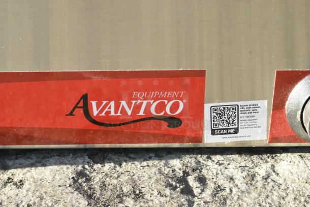 BRAND NEW SCRATCH AND DENT! 2024 Avantco 177FW200D Stainless Steel 12" x 20" Full Size Dual Well Electric Countertop Food Warmer with Thermostatic Controls. 120 Volts, 1 Phase. Tested and Working! - Image 3 of 5