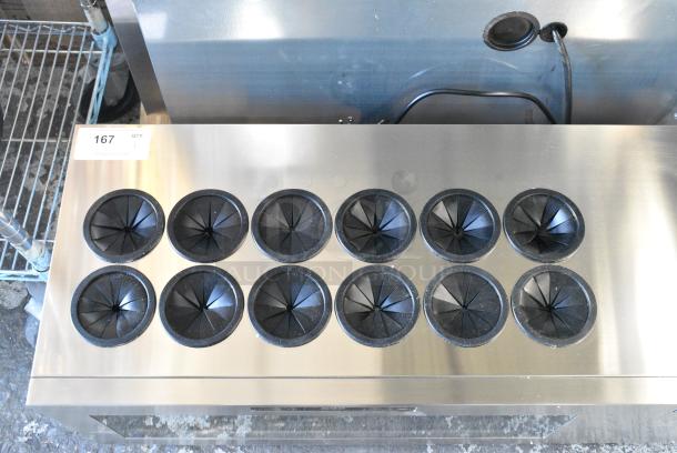 BRAND NEW SCRATCH AND DENT! Summit STC12 Stainless Steel 12-Bottle Countertop Wine Cooler. 115 Volts, 1 Phase. Tested and Working! - Image 3 of 4