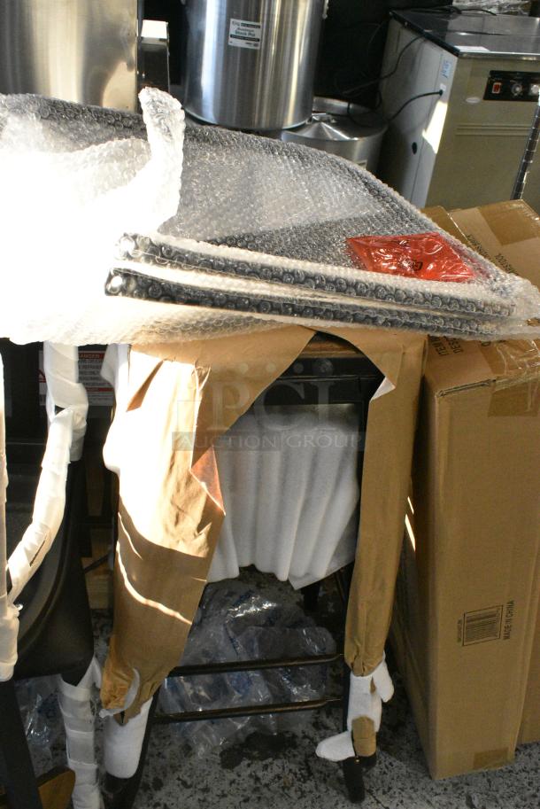 2 BRAND NEW SCRATCH AND DENT! Metal Tolix Style Stool. 2 Times Your Bid! - Image 2 of 4