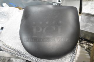 4 Box of 4 BRAND NEW SCRATCH AND DENT! Lancaster Table & Seating 164CUSHMTLBK 2 1/2" Black Vinyl Padded Seat for Metal Frame Seating. 4 Times Your Bid!