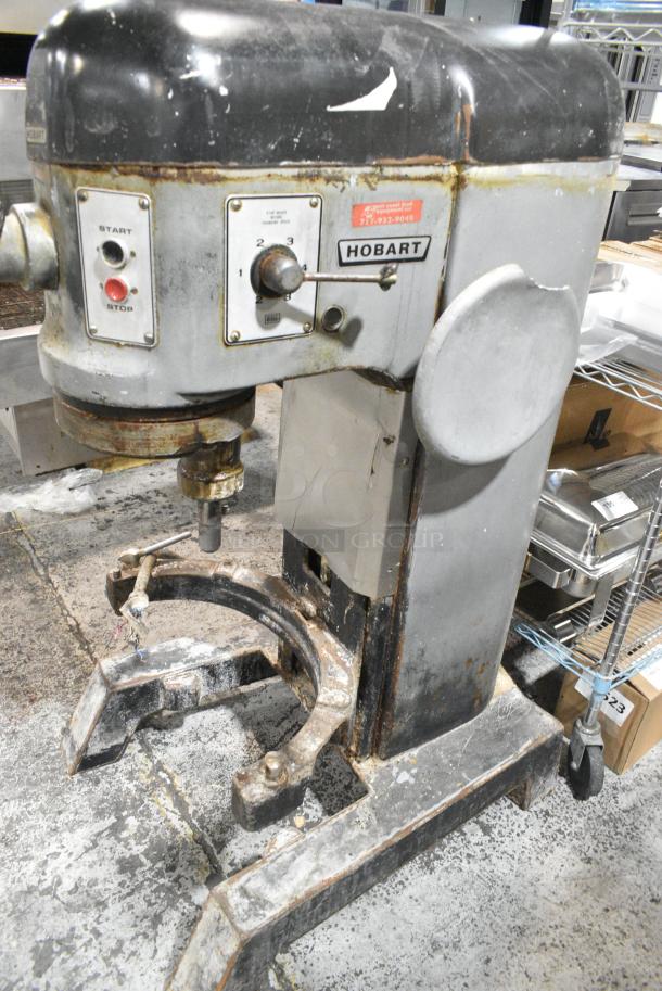 Hobart H600 Metal Commercial Floor Style 60 Quart Planetary Dough Mixer. 220 Volts, 3 Phase. - Image 1 of 8