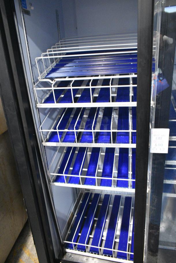 QBD CD38-HC Metal Commercial 2 Door Reach In Cooler Merchandiser w/ Poly Coated Racks. 115 Volts, 1 Phase. Tested and Powers On But Does Not Get Cold - Image 3 of 5