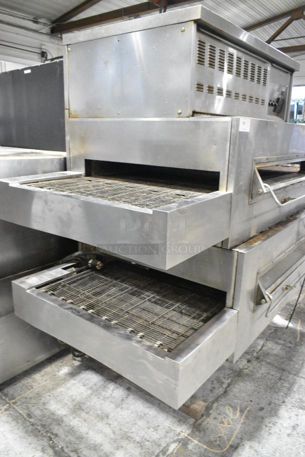 2 Middleby Marshall PS350-2 Stainless Steel Commercial Propane Gas Powered Conveyor Pizza Oven. 2 Times Your Bid! - Image 5 of 11
