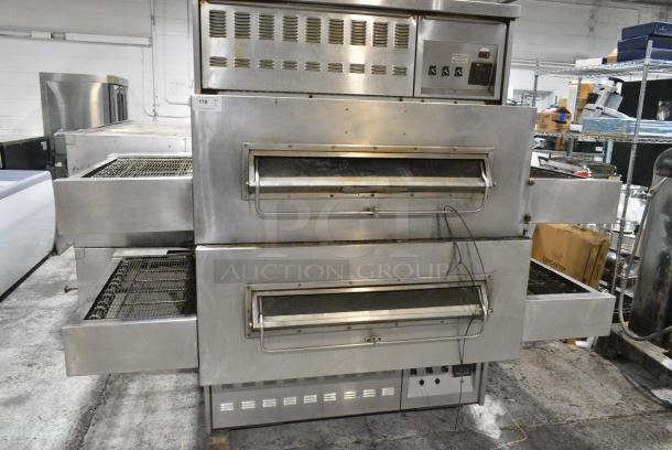 2 Middleby Marshall PS350-2 Stainless Steel Commercial Propane Gas Powered Conveyor Pizza Oven. 2 Times Your Bid! - Image 9 of 11
