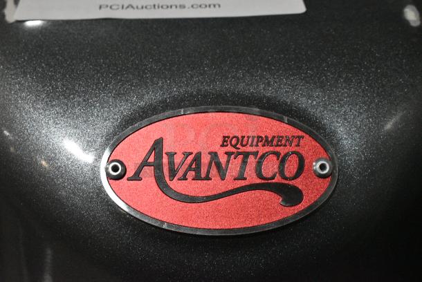 BRAND NEW SCRATCH AND DENT! Avantco MX30H Metal Commercial Floor Style 30 Quart Planetary Dough Mixer w/ Stainless Steel Bowl, Bowl Guard, Whisk, Paddle Attachments. 120 Volts, 1 Phase. Tested and Power On But Parts Do Not Move. Upper Drive Pully Is Broken, Will Work If Replaced - Image 2 of 7