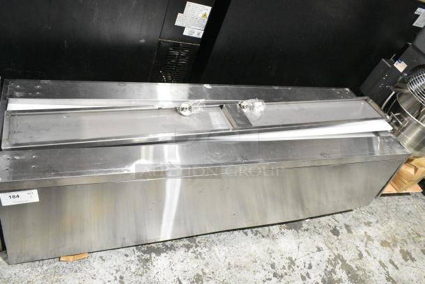 BRAND NEW SCRATCH AND DENT! 2024 ServIt 423EST5WSPB Five Pan Sealed Well Electric Steam Table with Partially Enclosed Base. 208/240 Volts, 1 Phase. - Image 2 of 8