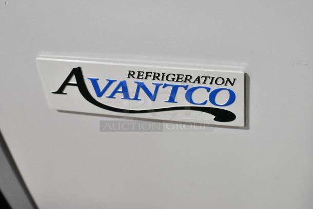 BRAND NEW SCRATCH AND DENT! Avantco 360DFF20HCL 70 7/8" Customizable Flat Top Display Ice Cream Freezer on Commercial Casters. 115 Volts, 1 Phase. Tested and Working! - Image 2 of 7