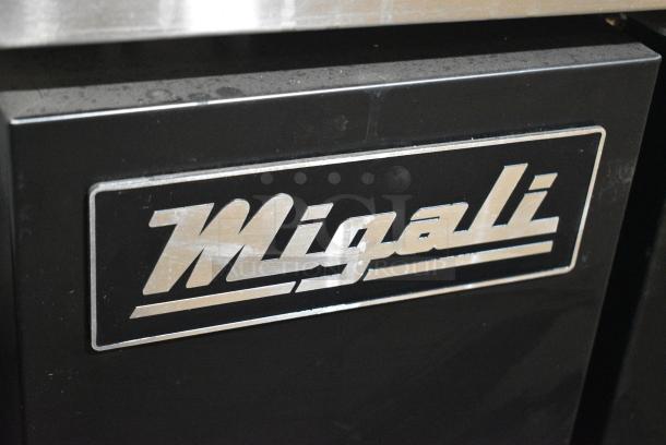 BRAND NEW SCRATCH AND DENT! Migali C-DD60-2-HC Stainless Steel Commercial 60 4/5" Kegerator Beer Dispenser w/ (2) Keg Capacity. Serial 6115332117040603. 115 Volts, 1 Phase. Tested and Working! - Image 3 of 6