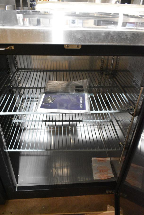 BRAND NEW SCRATCH AND DENT! Migali C-DD60-2-HC Stainless Steel Commercial 60 4/5" Kegerator Beer Dispenser w/ (2) Keg Capacity. Serial 6115332117040603. 115 Volts, 1 Phase. Tested and Working! - Image 5 of 6