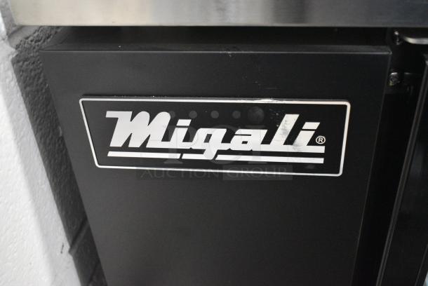 BRAND NEW SCRATCH AND DENT! Migali C-BB48G-HC Metal Commercial 2 Door Back Bar Cooler Merchandiser. Serial 6123331319040406. 115 Volts, 1 Phase. Tested and Working! - Image 3 of 8