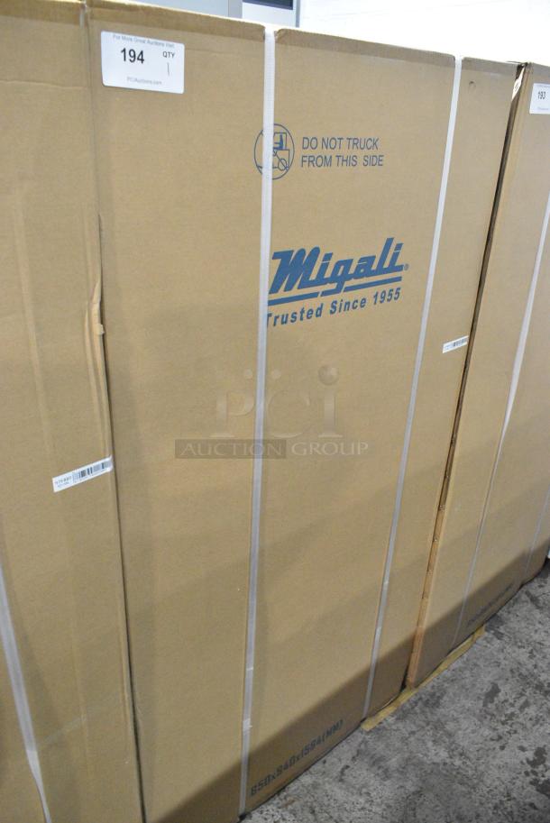 BRAND NEW! Migali BCD-340W MH-12 Cooler w/ Freezer. Serial 7F889A01120032. 115 Volts, 1 Phase. Tested and Working! - Image 2 of 3