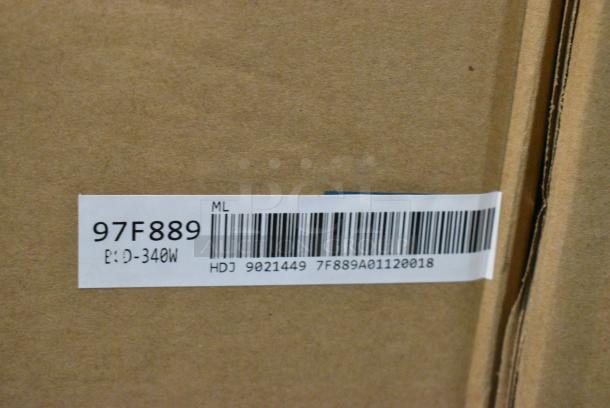 BRAND NEW! Migali BCD-340W MH-12 Cooler w/ Freezer. Serial 7F889A01120018. 115 Volts, 1 Phase. Tested and Working! - Image 3 of 3