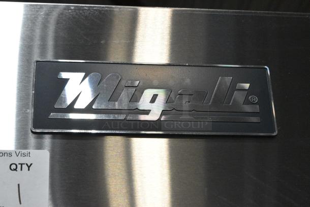 BRAND NEW SCRATCH AND DENT! 2022 Migali C-3F-HC Stainless Steel Commercial 3 Door Reach In Freezer w/ Poly Coated Racks on Commercial Casters. Serial  C-3F-HC003220525092C0016. 115 Volts, 1 Phase. Cannot Test Due To Plug Style - Image 3 of 8