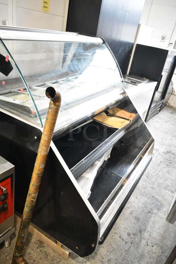 BRAND NEW SCRATCH AND DENT! Hussmann CR3-P-4-SH-RSS-R Metal Commercial Floor Style Grab N Go Cooler w/ Top Display Case Merchandiser. 120/208-240 Volts, 1 Phase. - Image 3 of 12