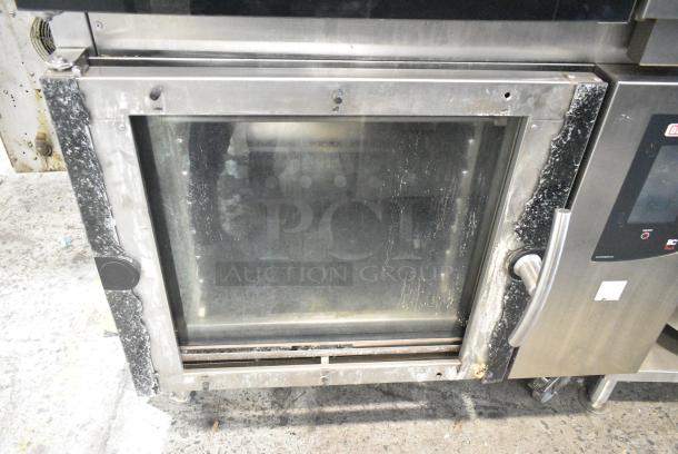 2 2019 Blodgett BLCT-62/CPE2.06 Stainless Steel Commercial Electric Powered Combi Convection Oven on Commercial Casters. See Pictures for Broken Glass on Bottom Door. 208 Volts, 3 Phase. 2 Times Your Bid! - Image 5 of 9