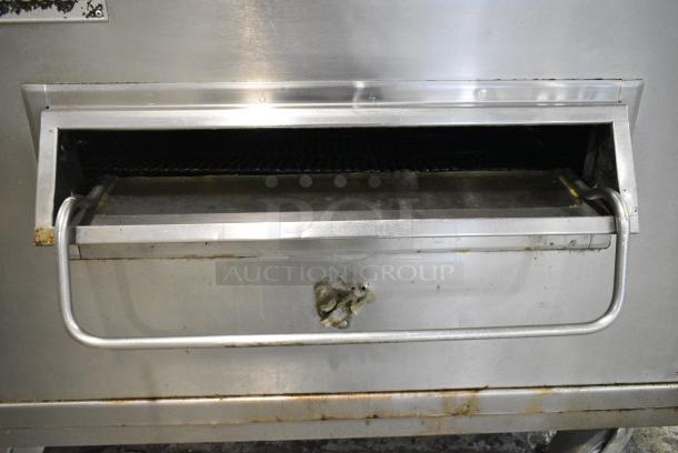 2 Middleby Marshall PS220 Stainless Steel Commercial Natural Gas Powered Conveyor Pizza Oven on Commercial Casters. 2 Times Your Bid! - Image 8 of 9