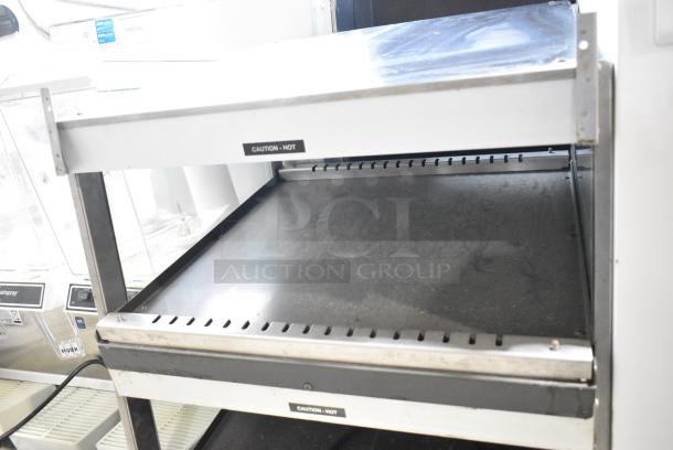 Hatco GRSDS-24D Stainless Steel Commercial Countertop 2 Tier Warming Display Case Merchandiser. 120 Volts, 1 Phase. Cannot Test - Image 2 of 8