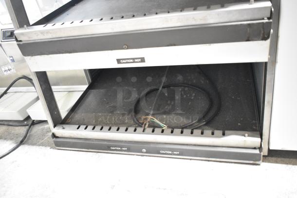 Hatco GRSDS-24D Stainless Steel Commercial Countertop 2 Tier Warming Display Case Merchandiser. 120 Volts, 1 Phase. Cannot Test - Image 3 of 8