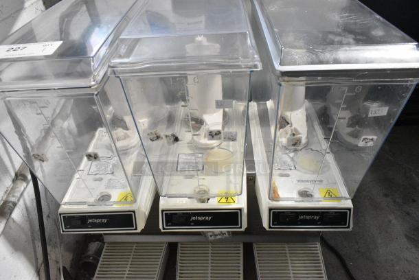 Cornelius JT30 Stainless Steel Commercial Countertop 3 Hopper Refrigerated Beverage Machine. 115 Volts, 1 Phase. Tested and Working! - Image 4 of 6