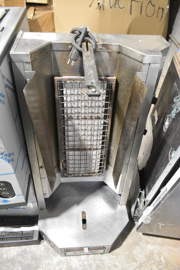 Autodoner G500 Stainless Steel Commercial Countertop Natural Gas Powered Gyro Machine. 45,000 BTU. - Image 2 of 5