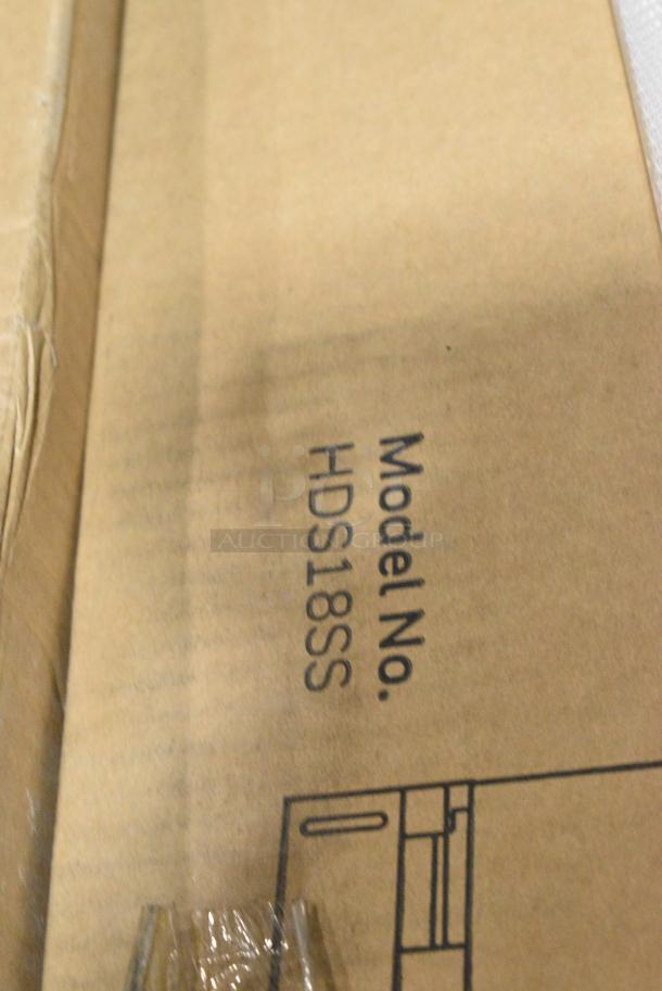 BRAND NEW IN BOX! Honeywell HDS18SS Stainless Steel Undercounter 18" Slimline Dishwasher. 115 Volts, 1 Phase. - Image 3 of 4